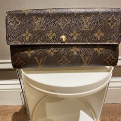 LV Monogram Long Zippy Wallet Brown