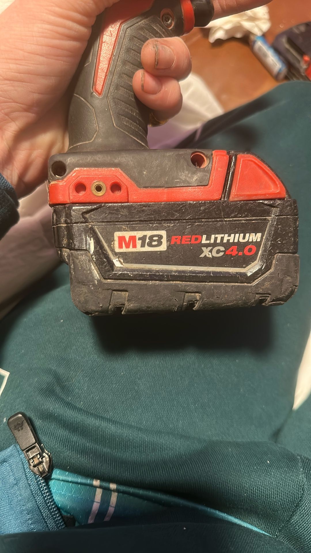 M18 Red Lithium XC4.0 Battery 40$