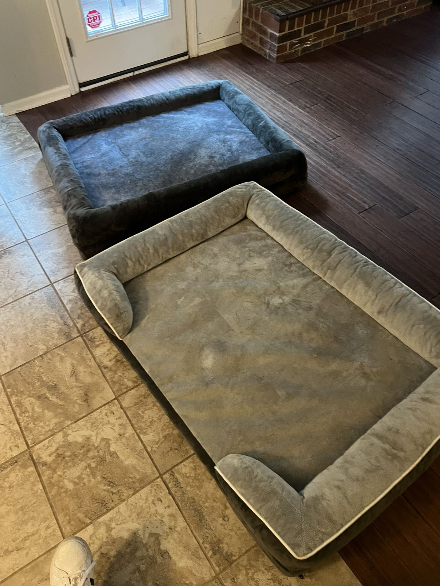 Two XXL Temperpedic dog Beds