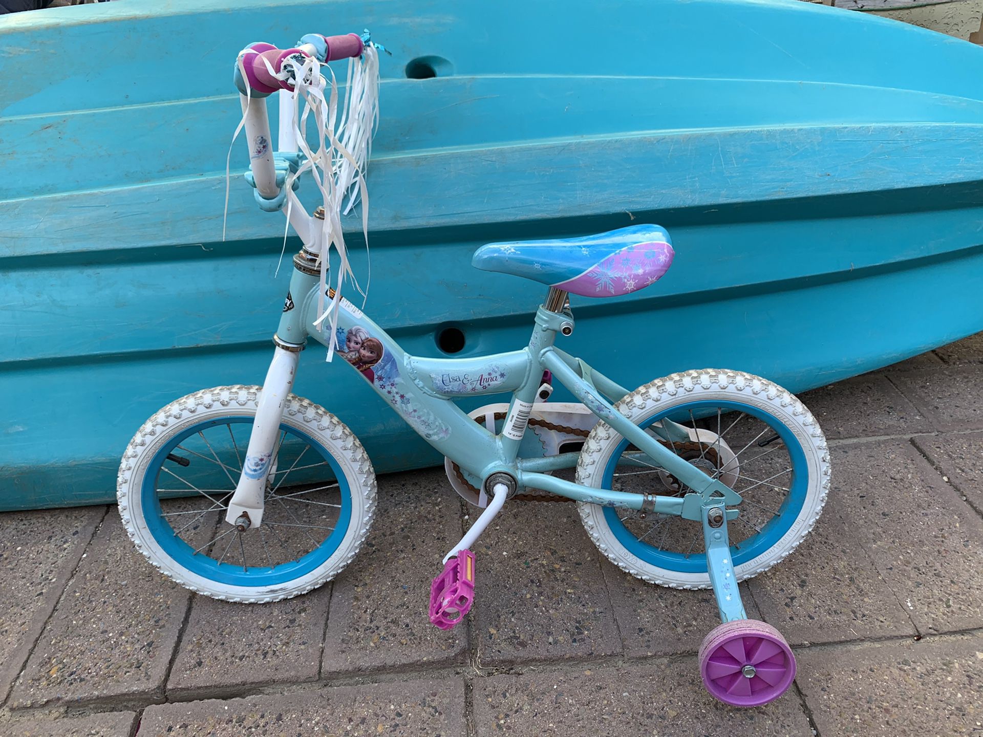 Disney Frozen Huffy 14” kids bike bicycle