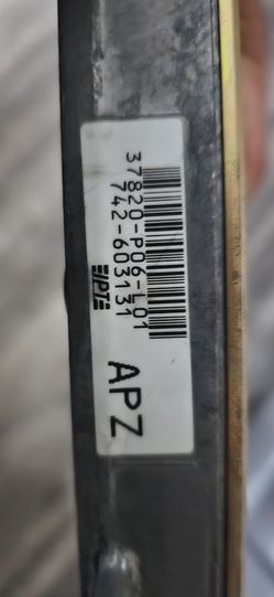 Po6 ecu 5 speed