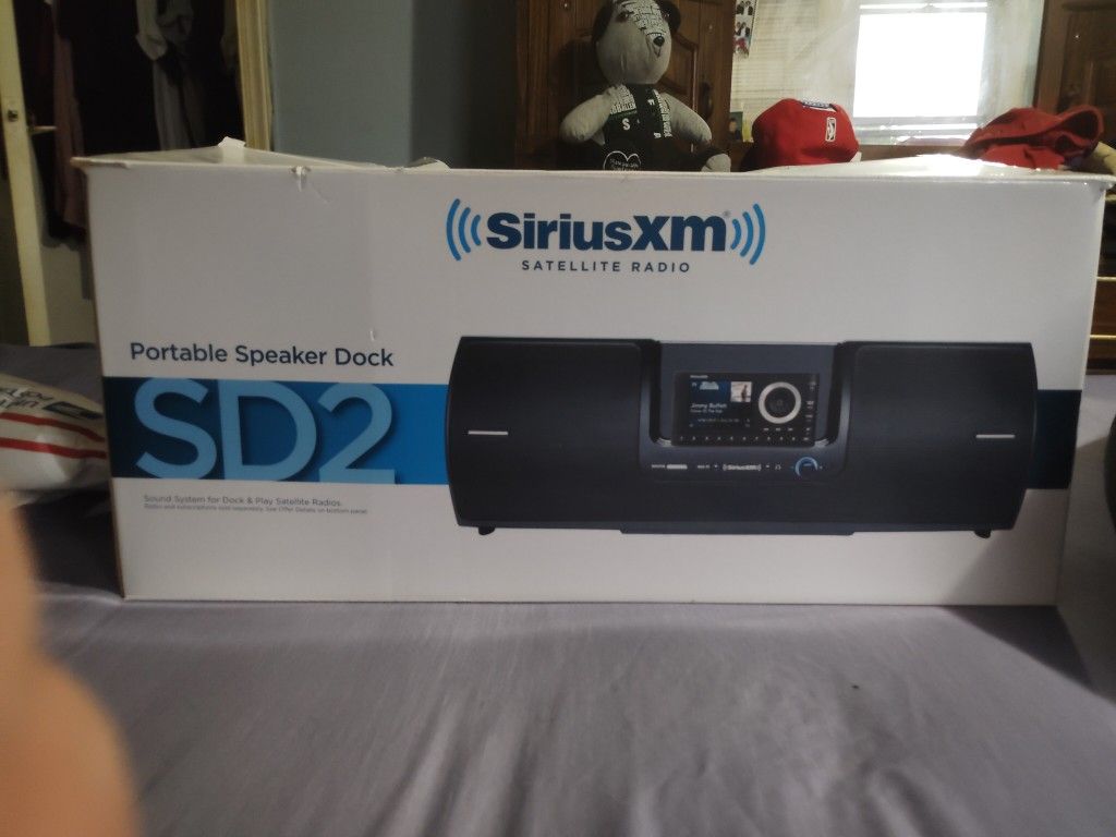 SiriusXM Portable Speaker Box Brand new