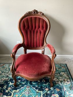 Solid wood vintage chair