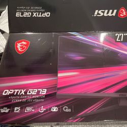 MSI Gaming monitor 27 In 165 Hz 