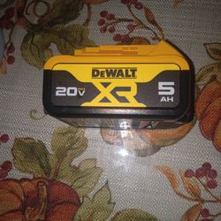 New Dewalt Battery