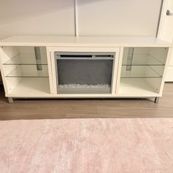 Fireplace TV Stand -NEVER USED 
