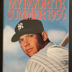 Mickey Mantle My Favorite Summer 1956 1st Edition Book
