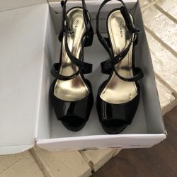 Black Heels Size 9.5 