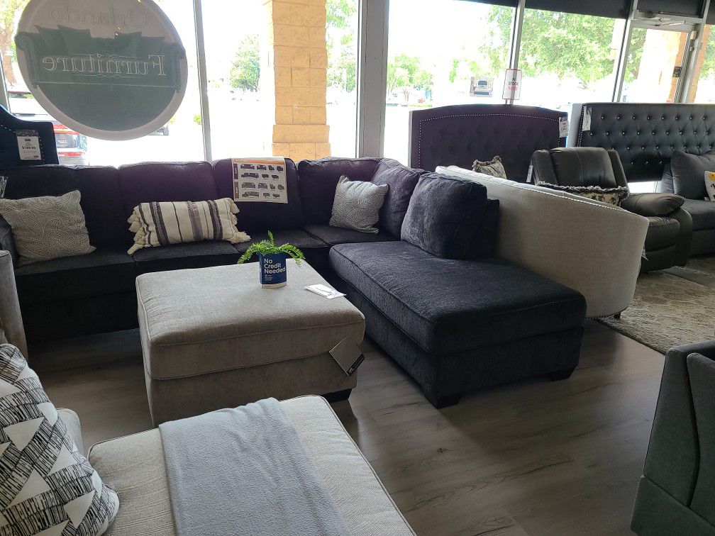 FREE DELIVERY ‼️ NEW GREY SECTIONAL SOFA COUCH 