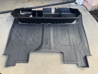 Chevy 1500 rear under bench storage/ mats