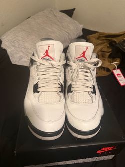 Jordan 4 White Cement