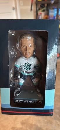 Seattle Kraken bobble heads