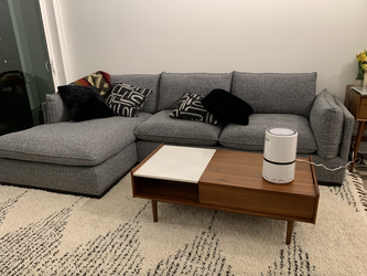 Gray Sectional Sofa