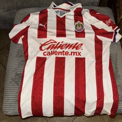 Chivas Jersey En Buenas Condiciones Es Talla Grande 