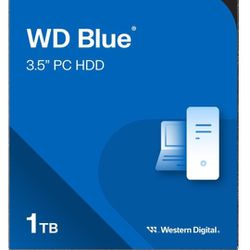 WD 1TB Internal Hard Drive HDD 