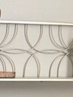 Modern Metal Floating Wall Shelf