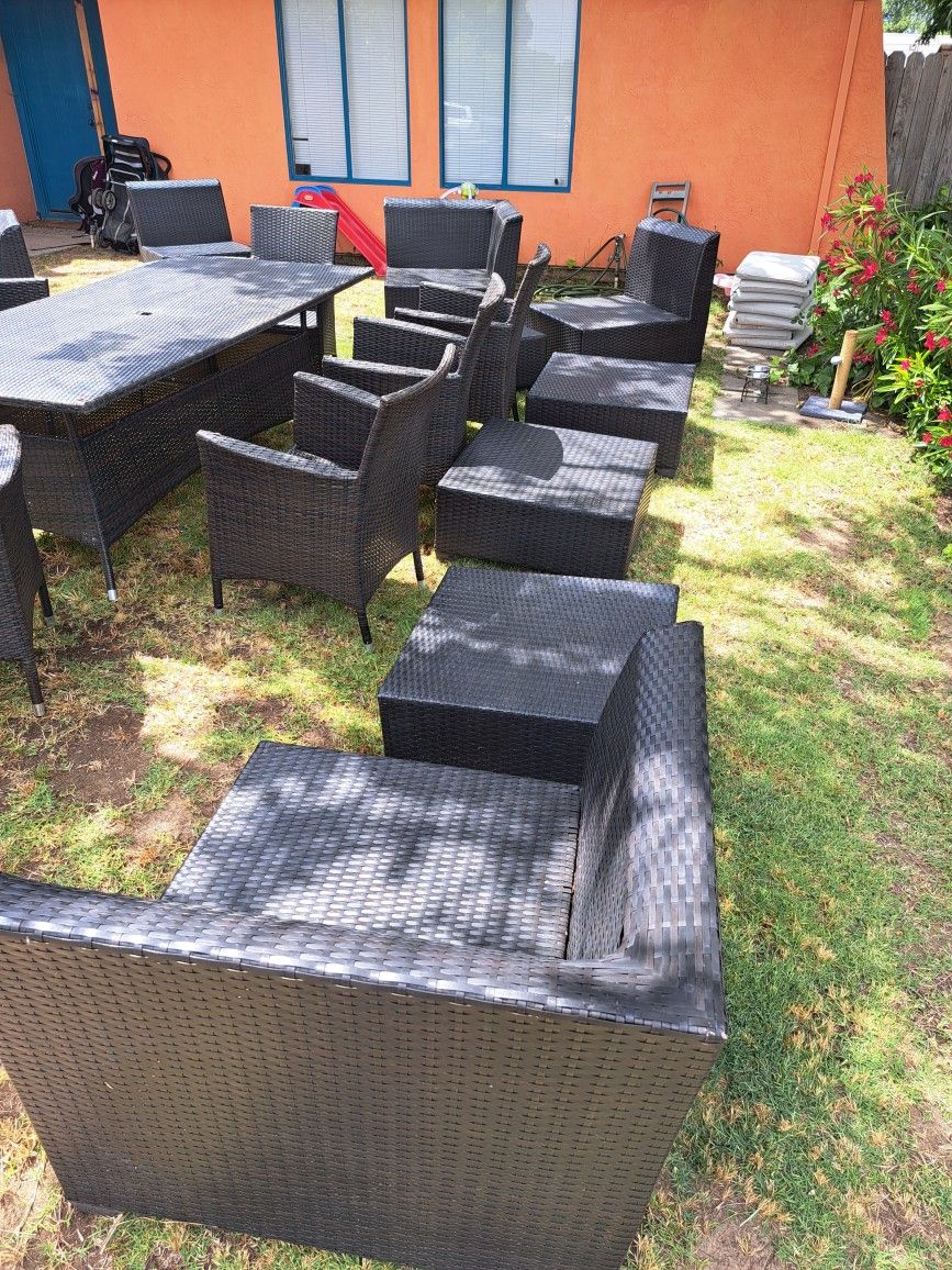 Synthetic Wicker Furniture Amazing Shape! for Sale in Sacramento, CA