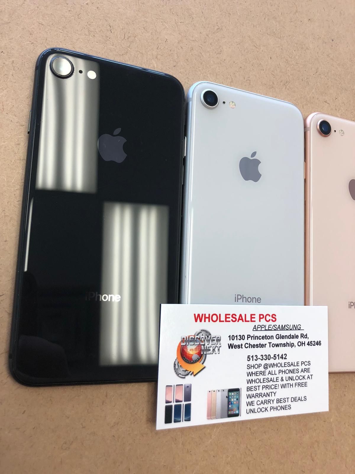 iPhone 8 unlocked plus warranty $249