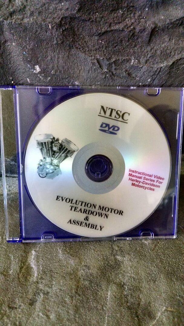 Harley Davidson Evolution Motor rebuild DVD