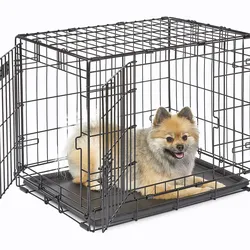 MidWest Homes for Pets iCrate 24-Inch Two-Door Folding Dog Crate