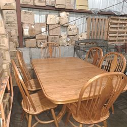 Beautiful Table And 6 Chairs Custom Made 