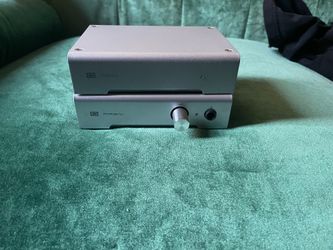 Schiit Magni+Modi DAC/amp stack. Great for high end PC headphones/speakers. $100 obo