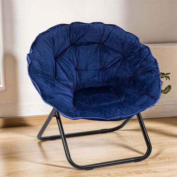 Grezone Folding Saucer Moon Chair