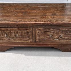 Ashley Randale Coffee Table Solid Wood
