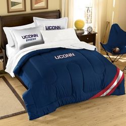 Connecticut Huskies NCAA Embroidered Comforter Twin/Full (Contrast Series) (64" x 86")