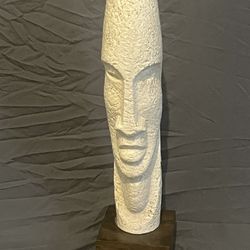 Retro Ceramic Tiki Statue