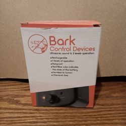Bark Control Device 
