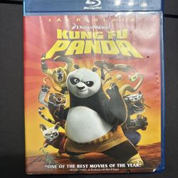 Kung Fu Panda Blu-ray Movie Featuring Jack Black