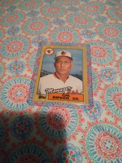 Cal Ripken Sr 1987 Topps