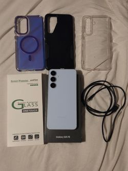 Samsung S25 FE, 256GB, Icyblue, Factory Unlocked (S731U1), Flawless Condition. $550 Firm.