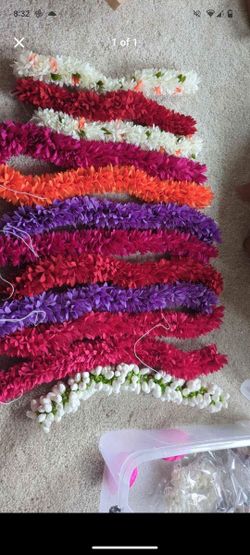 Artificial Fabric Flower String 