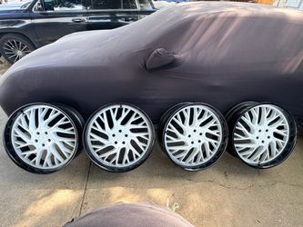 LS01 BMW CADILLAC CAMARO CUTLASS IMPALA MALIBU RIMS 24 INCH