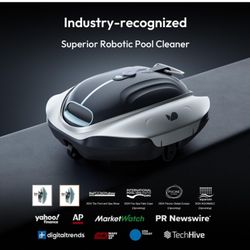 Cordless Pool Vacuum-Pool Cleaner Robot with Powerful Suction
