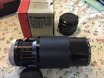 Cannon Camera Lenses