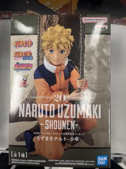 Bandai 20 Year Anniversary Naruto Uzumaki Shounen Figure 