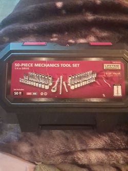Husky 50 piece MechanincsToolSet 1/4" drive