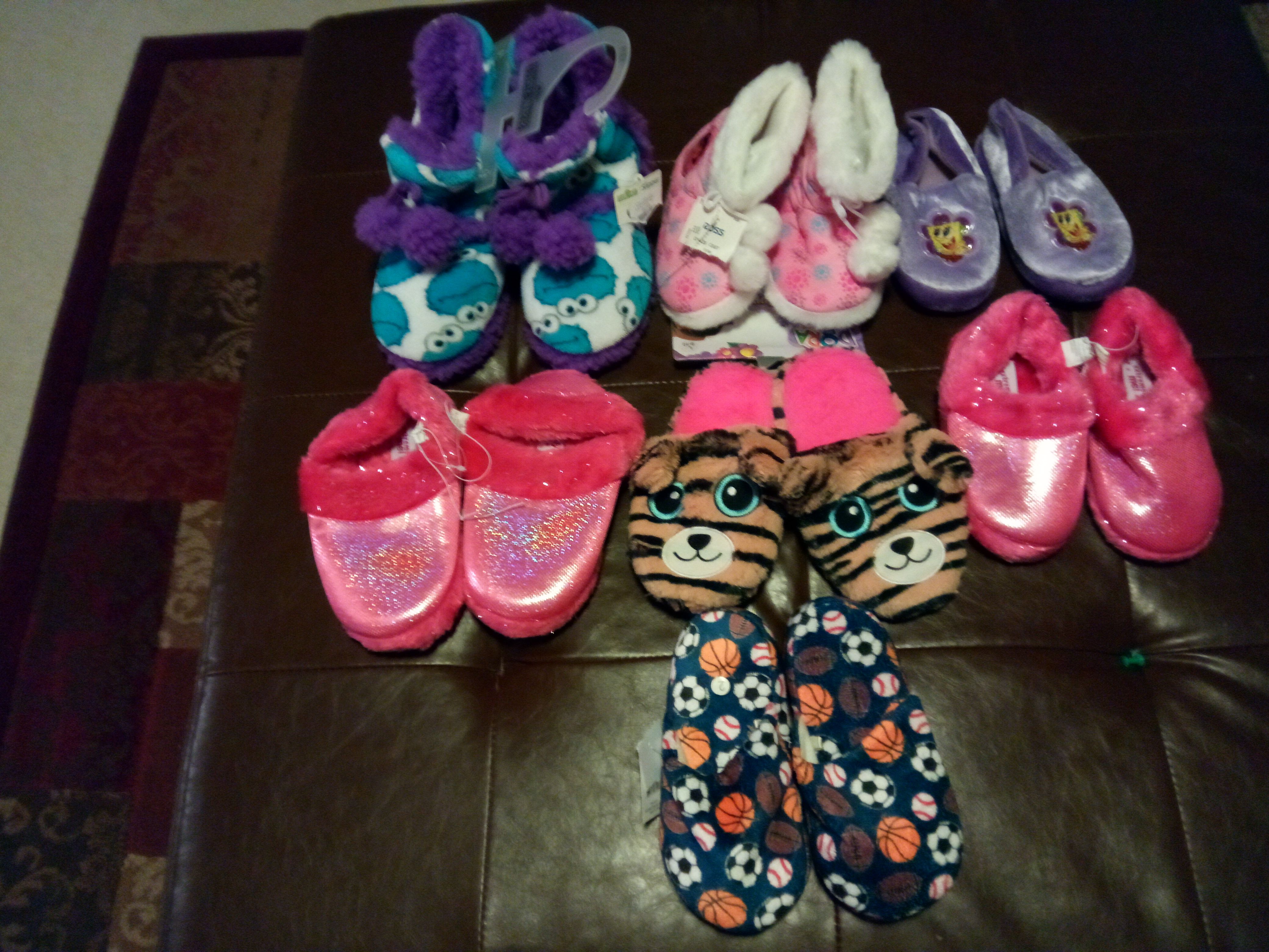 Little girls slippers