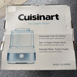 Ice cream maker new in box