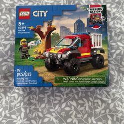 Lego City - 4x4 Fire Truck Rescue