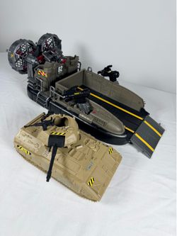 Toy Hovercraft Transport with Tank