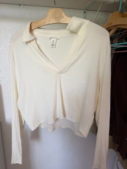 H&M long sleeve collared shirt