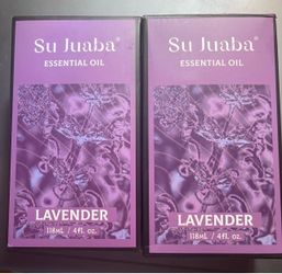 Su Juaba Lavender Essential Oil 4 fl oz – 2 Pack