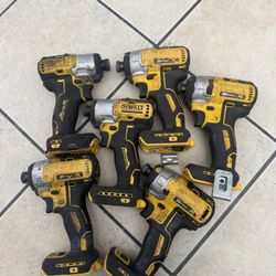 Dewalt 20v Impacts 