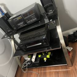 Glass Tv Stand