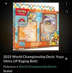 Pokémon 2025 World Championships Deck Yuya Okita
