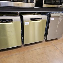 Bosch 24 Inch Dishwasher Stainless Steel 300 Series 